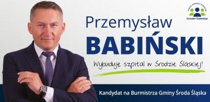 Przemysław Babiński - kandydat na burmistrza Środy Śląskiej
