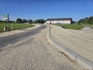 Droga powiatowa Klęka-Białków w gruntownej przebudowie / fot. Gmina Miękinia