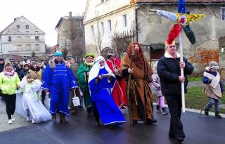 Orszak Trzech Króli w Mieczkowie / fot. Sołectwo i KGW Mieczków