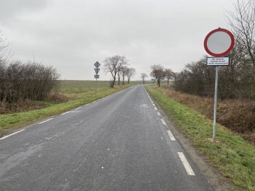 Droga w stronę Kadłuba zamknięta – zakaz ruchu / fot. UM