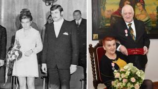 Złote Gody Państwa Piórkowskich ze Środy Śląskiej / fot. Studio Foto Sztuka i archiwum prywatne