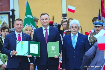 Prezydent Andrzej Duda w Środzie Śląskiej: "To dla mnie wielkie wyróżnienie"