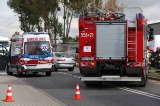 Wypadek! Poszkodowani kierowcy i dziecko