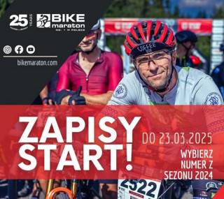 Bike Maraton 2025 ze startem w Miękini – zapisy rozpoczęte!