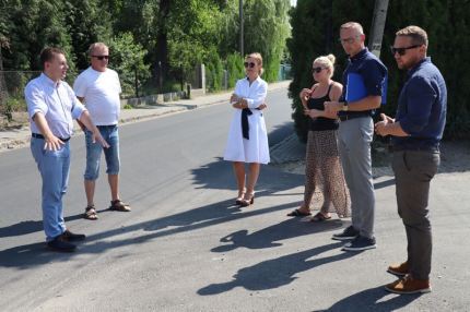 Skrzyżowanie ul. Długiej i Bocznej w Szczepanowie