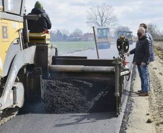 Największa inwestycja drogowa Powiatu - Prężyce - Lenartowice - Księginice