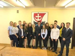 Młodzi radni z Malczyc złożyli ślubowanie i wybrali prezydium