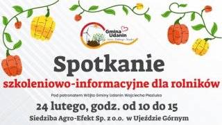 Spotkanie dla rolników w Ujeździe Górnym