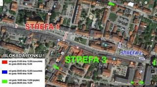 UWAGA! Zmiany w organizacji ruchu drogowego w centrum Środy Śląskiej!
