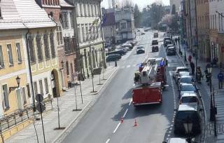 W średzkim rynku interweniowali strażacy