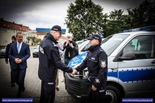 Nowe radiowozy trafią również do Komendy Powiatowej Policji w Środzie Śląskiej