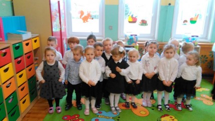 Święto Niepodległości w przedszkolu w Ciechowie