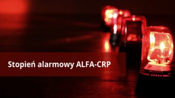 Stopień alarmowy ALFA-CRP na terenie całego kraju