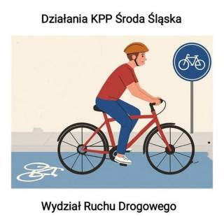 Rowerzyści pod lupą policjantów WRD KPP Środa Śląska!