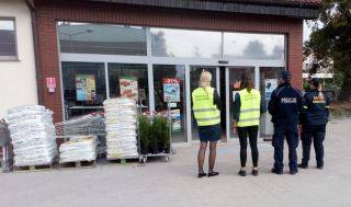 Wspólna akcja służb na terenie gminy Miękinia