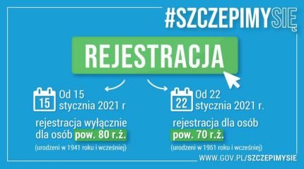 Transport seniorów i osób niepełnosprawnych do punktu szczepień w Udaninie