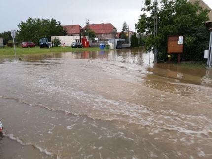 Komunikat w związku z podtopieniami na terenie gminy Udanin