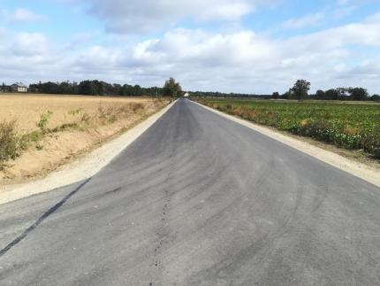 Kolejne przebudowane drogi w gminie Miękinia
