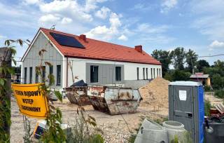 Budowa Ośrodka Zdrowia w Malczycach / fot. Gmina Malczyce