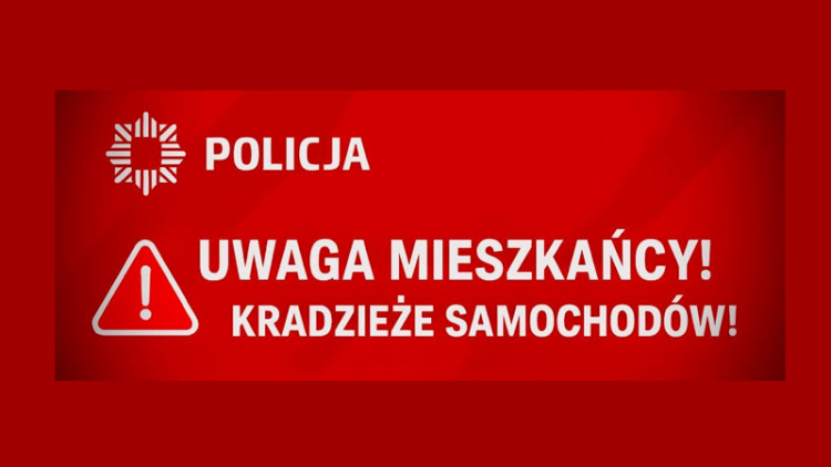 Komunikat średzkiej policji – uwaga na kradzieże samochodów!