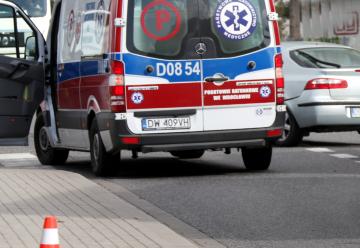 Zderzenie ciężarówek we Wróblowicach. Jeden z kierowców trafił do szpitala
