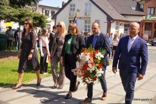 Uroczyste obchody Świąt Majowych w Malczycach