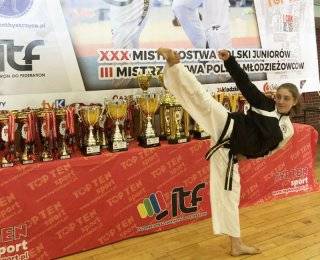 Natalia Dybek najlepszą zawodniczką Mistrzostw Polski w Taekwon-do
