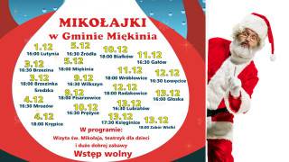 Mikołajki w gminie Miękinia - terminy spotkań w świetlicach wiejskich