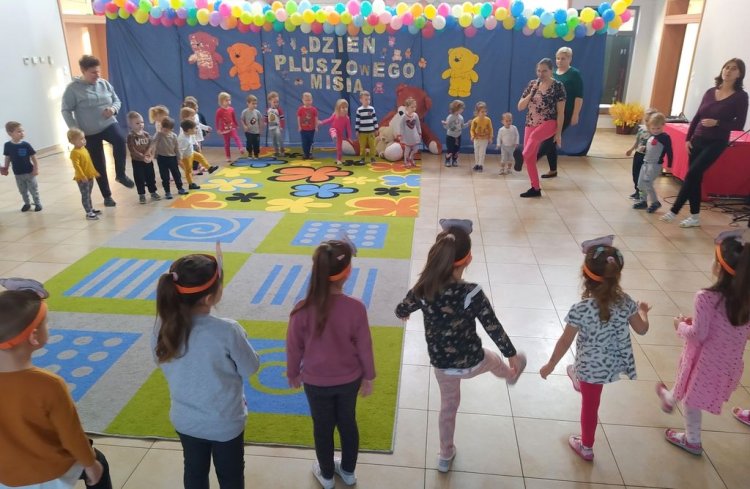 Święto Misia w przedszkolu i żłobku w Szczepanowie