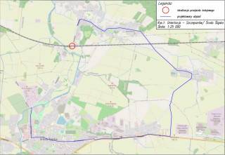 Zastępcza organizacja ruchu - przejazd kolejowy Szczepanów / Środa Śląska