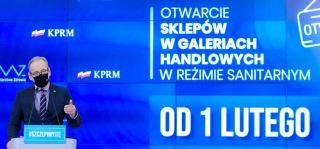 Od 1 lutego otwarte będą galerie handlowe. Co jeszcze?