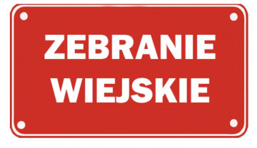Zebrania wiejskie w Gminie Kostomłoty