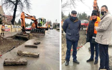 Budowa chodnika w Gościsławiu już rozpoczęta