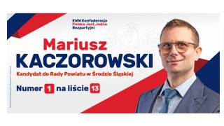 Mariusz Kaczorowski – pierwszy na ostatniej liście do Powiatu