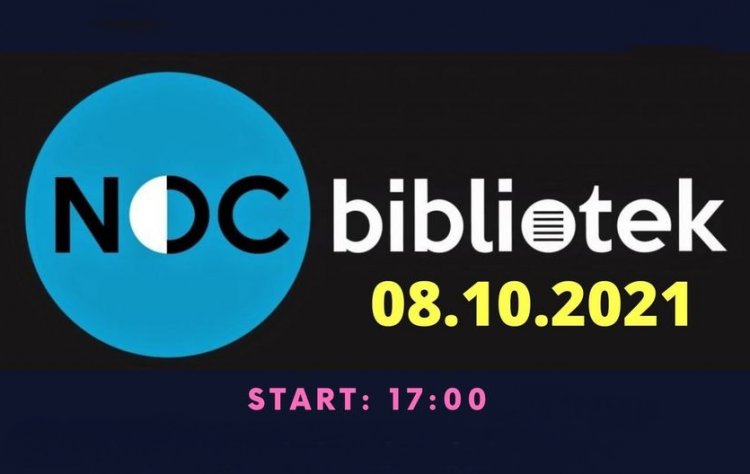 "Noc bibliotek" już 8 października. Zapisy trwają!