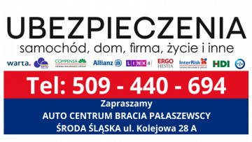 Auto Centrum Bracia Pałaszewscy teraz oferuje ubezpieczenia!