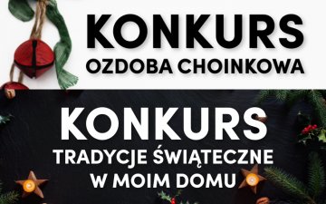 Świąteczne konkursy Domu Kultury w Środzie Śląskiej