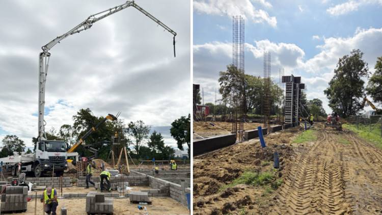 Gmina Miękinia: Aktualizacja budowy nowej stacji uzdatniania wody