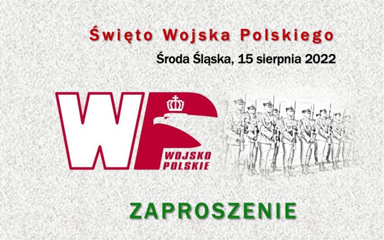 Obchody święta Wojska Polskiego w Środzie Śląskiej
