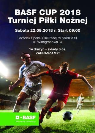 Wkrótce turniej piłki nożnej BASF CUP 2018