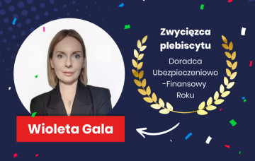 Wioleta Gala z tytułem „Doradcy Ubezpieczeniowego/Finansowego Roku”