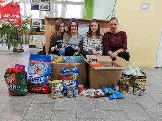 Ogromna &quot;mikołajkowa paczka&quot; trafiła do zwierzaków