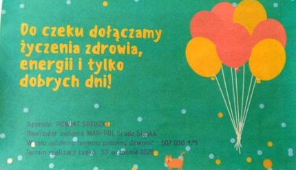 Voucher dla przedszkolaków z Ciechowa