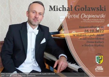 Recital Chopinowski wkrótce w Środzie Śląskiej