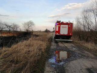 Pożary nieużytków zmorą!