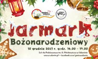 Jarmark Bożonarodzeniowy w Udaninie. Będą atrakcje i świąteczny klimat