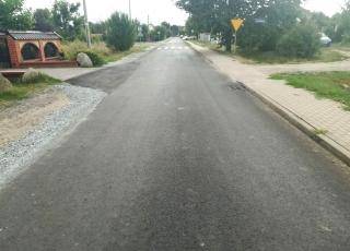 Koniec przebudowy drogi Księginice-Warzyna