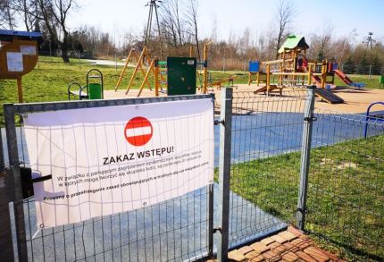 W gminie Miękinia wprowadzono zakaz korzystania z miejsc rekreacji