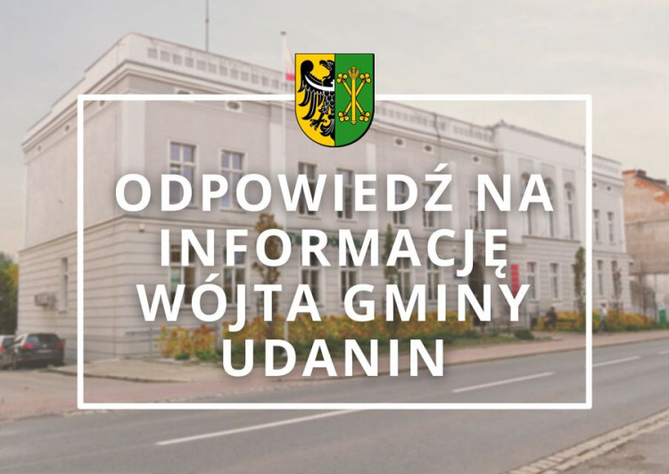 Powiat Średzki odpowiada na informację Wójta Gminy Udanin dot. remontu drogi w Lusinie