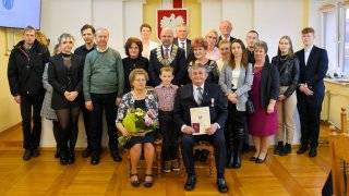 50-lecie małżeństwa Państwa Dudzińskich / fot. Gmina Malczyce